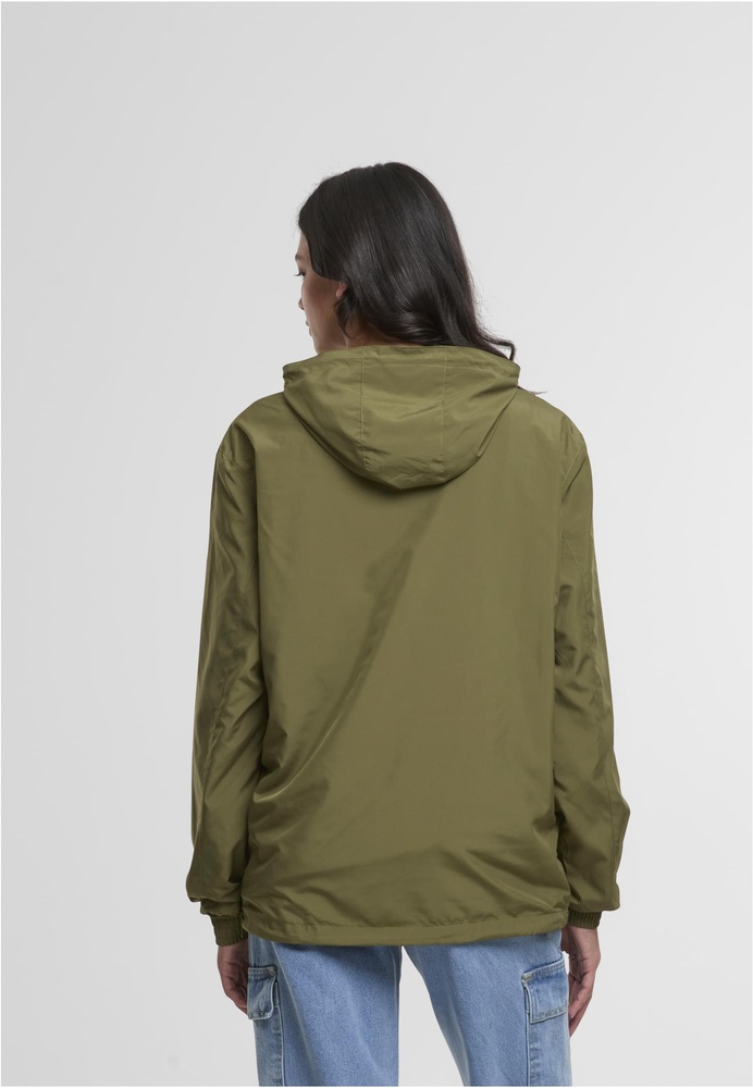 MisterTeeDamenThinkDifferentBasicPullOverJacketMT3919Olive-3XL