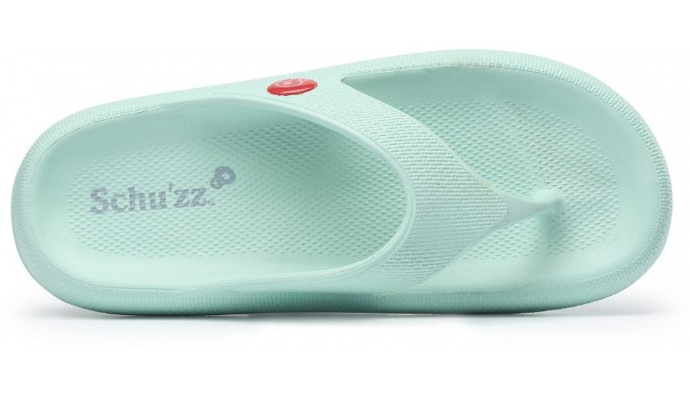 SchuzzSchuzzDamenClogBadeschuheFlipFlopFemmeAquaBlau-3536