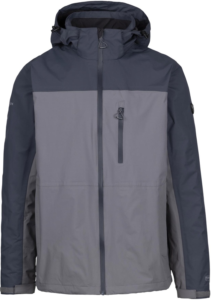 TrespassRegenjackeCurbridge-RainJacketTp-75StormGrey-XXS