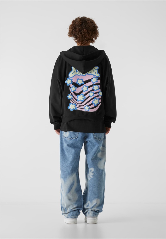 LostYouthZipHoodyFlowerWavesLY389