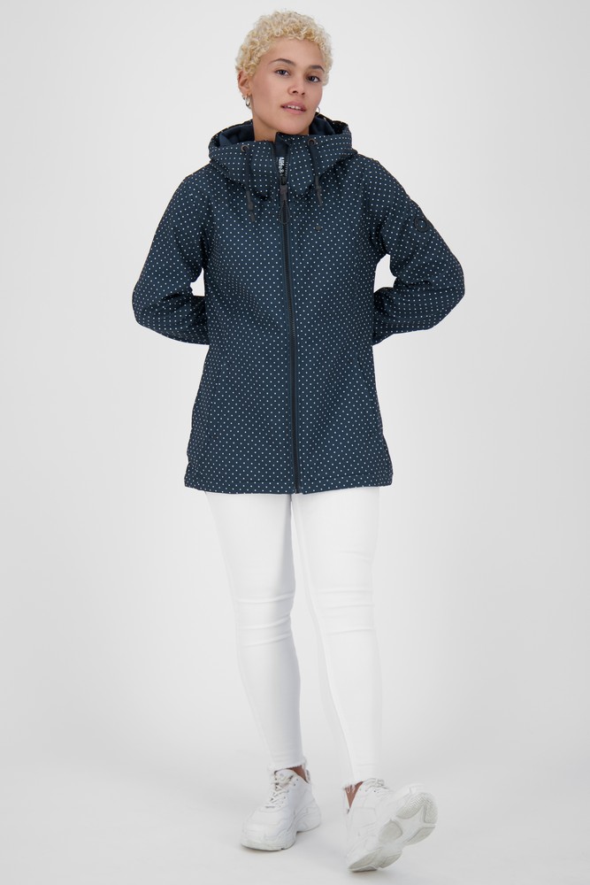 AlifeKickinDamenJackeLilouAKSJacketMarine-2XL