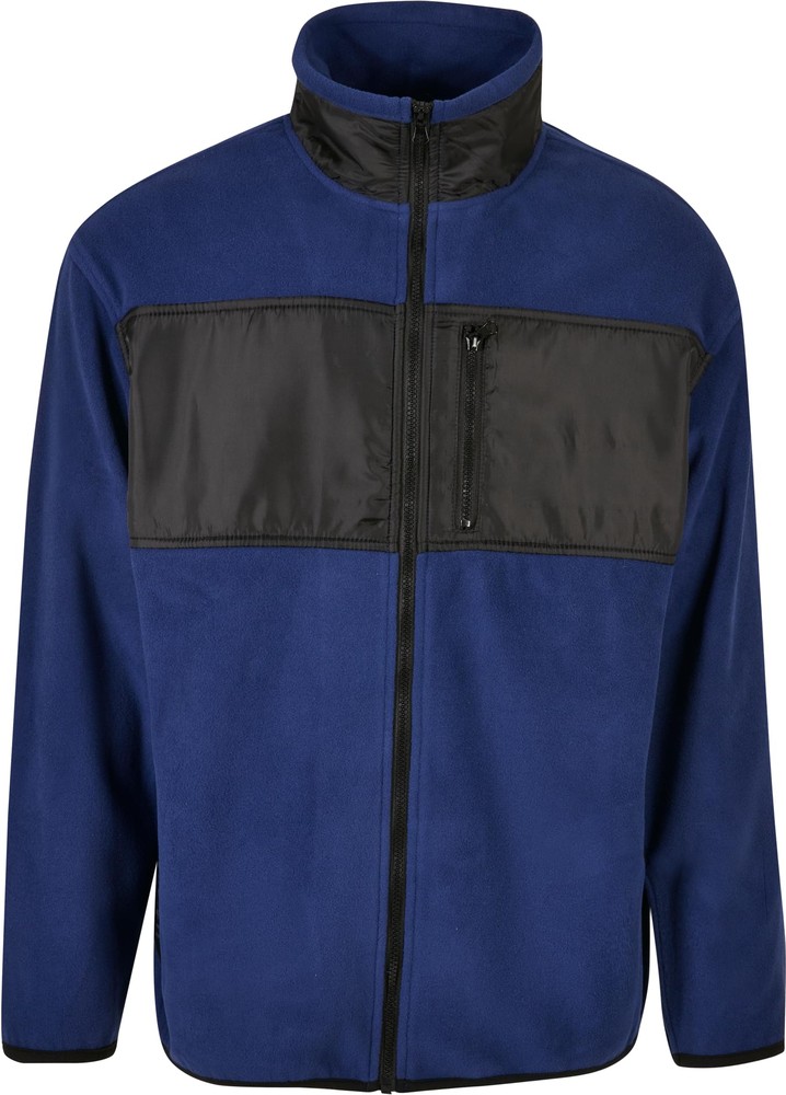 UrbanClassicsJackePatchedMicroFleeceJacketSpaceblue-3XL