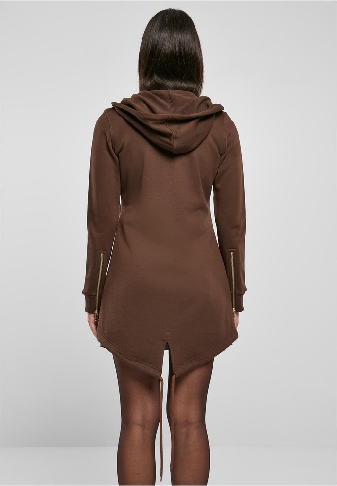 UrbanClassicsDamenJackeLadiesSweatParkaBrown-3XL