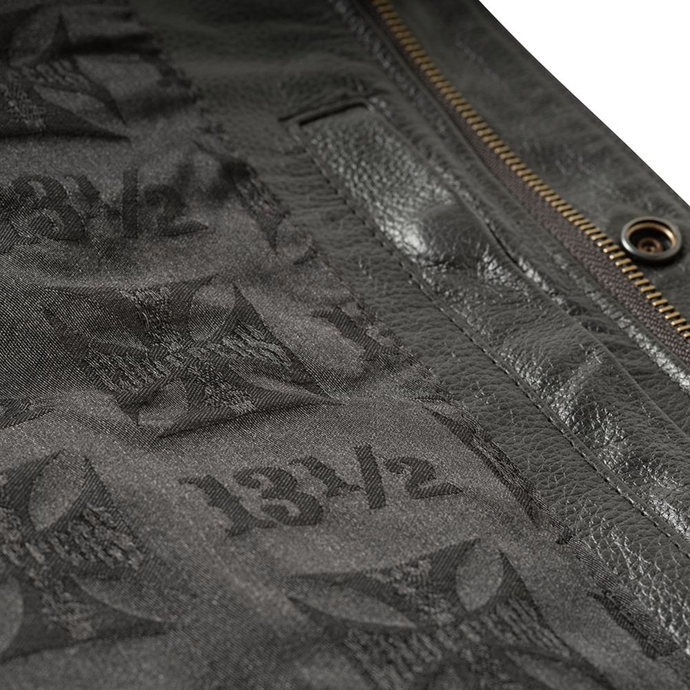 WCCWestCoastChoppersHerrenWesteCollab1312LeatherCflRidingVestWCCJS161ZW