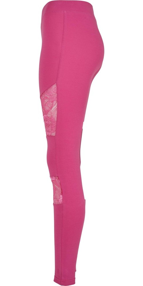 UrbanClassicsDamenLadiesLacesInsetLeggingsBrightviolet-3XL