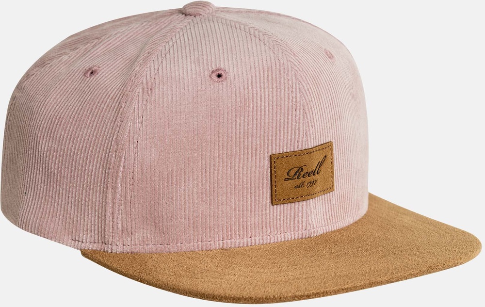 ReellCapSuedeCap1402-038-05-077SilverPinkCord