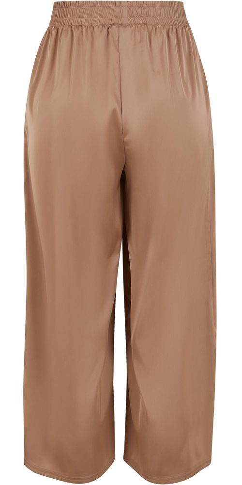 UrbanClassicsDamenLadiesSatinWideLegCulotteTB7488Softtaupe-3XL