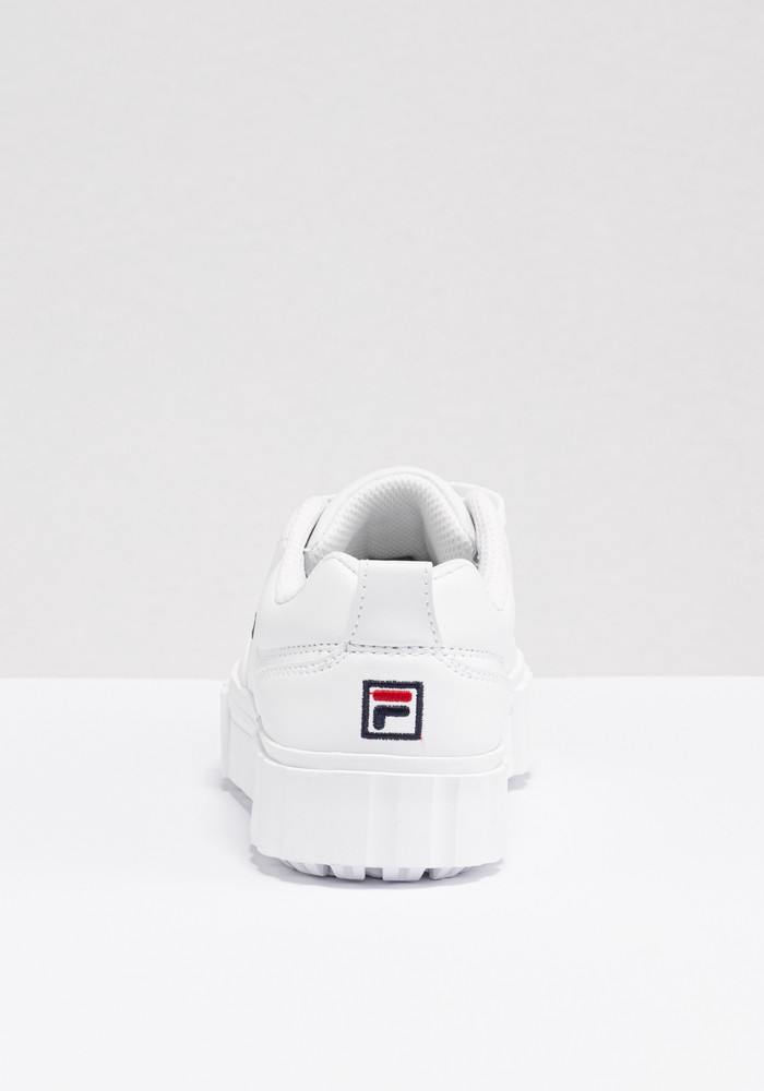 FilaTennisSneakerSandblastKidsWhite