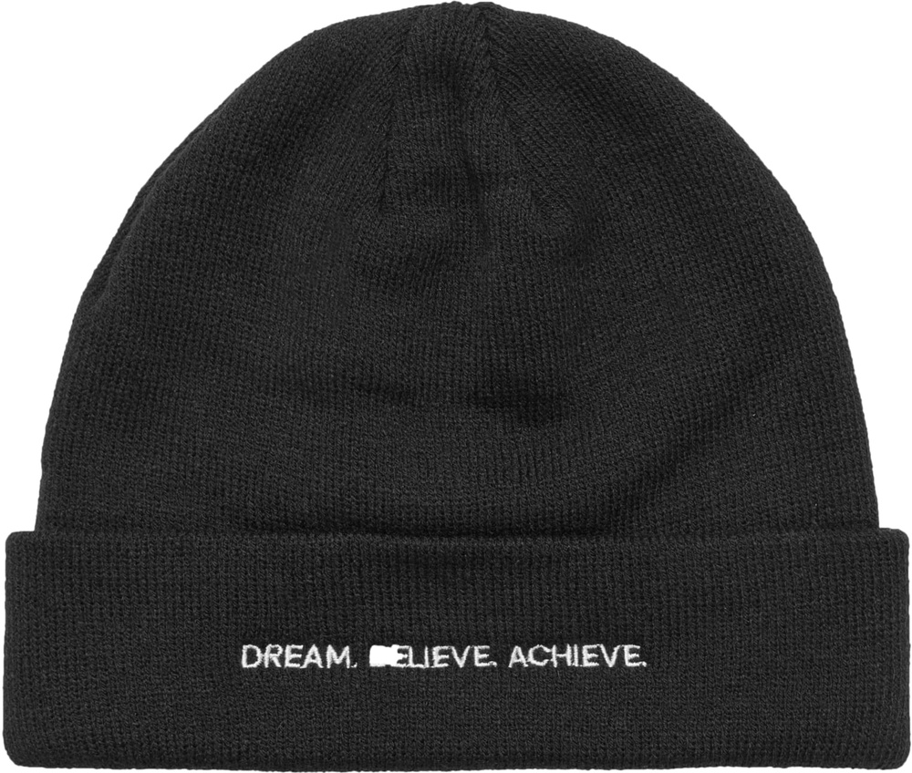 MisterTeeMtzeDreamBelieveAchieveHeavyKnitBeanieMT3841