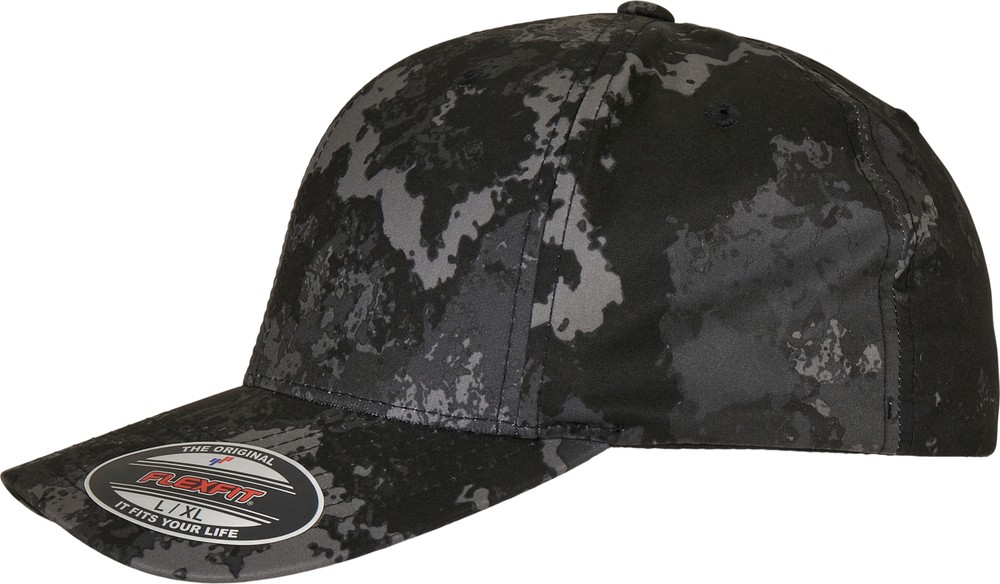 FlexfitVeilCamoCap