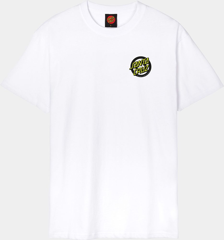 SantaCruzRoskoppScreamingTargetT-ShirtSCM-T3386White-XS