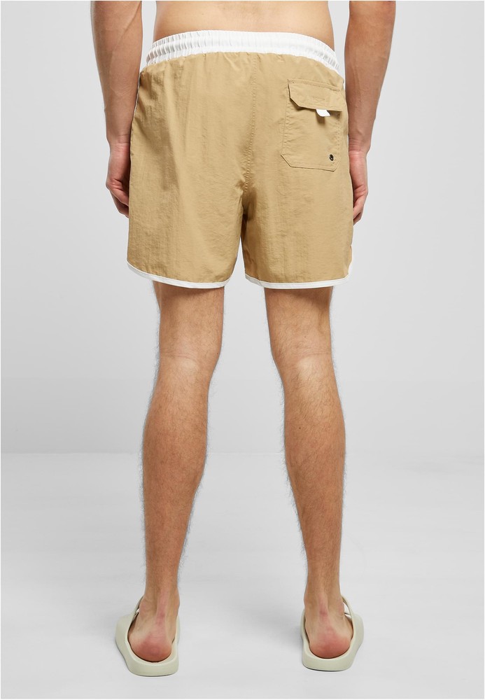 UrbanClassicsRetroSwimshortsWhiteUnionbeige-3XL