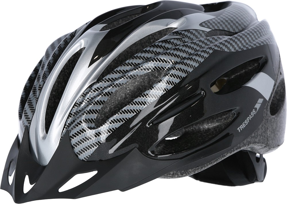 TrespassFahrradhelmCrankster-AdultsCycleSafetyHelmetBlack-LXL