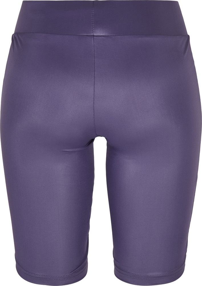 UrbanClassicsDamenShortsLadiesImitationLCycleShortsDarkduskviolet-3XL