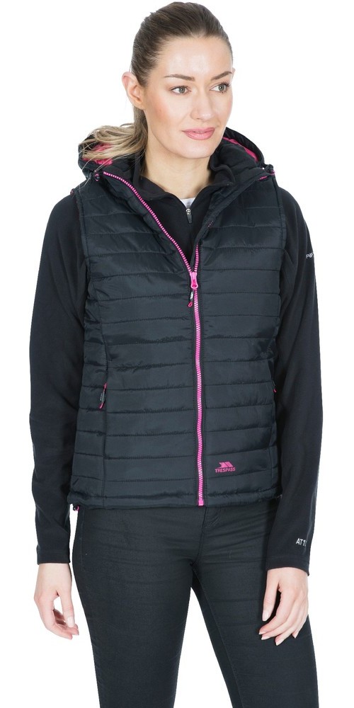 TrespassDamenWesteAretha-FemaleCasualGiletBlack