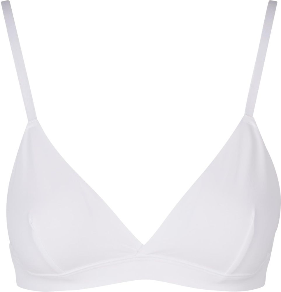UrbanClassicsDamenbgelloserBHLadiesBasicUnpaddedBra2-PackTB7655ABlackWhite-L