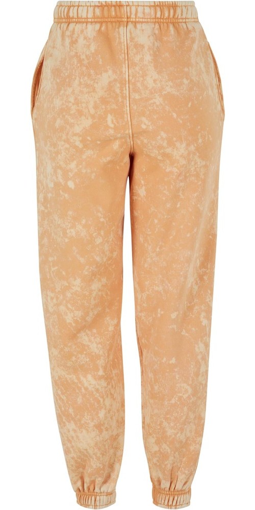UrbanClassicsDamenHoseLadiesTowelWashedSweatPantsPaleorange-3XL
