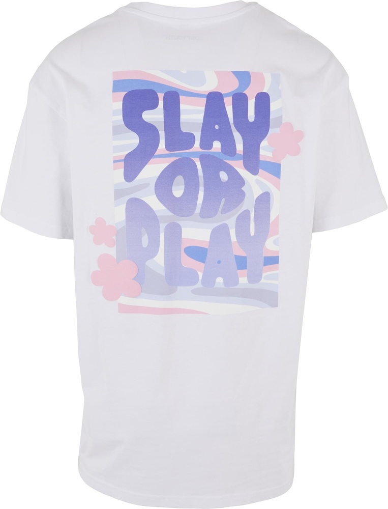 LostYouthT-ShirtYoutTeeSlayOrPlayLY390White-3XL
