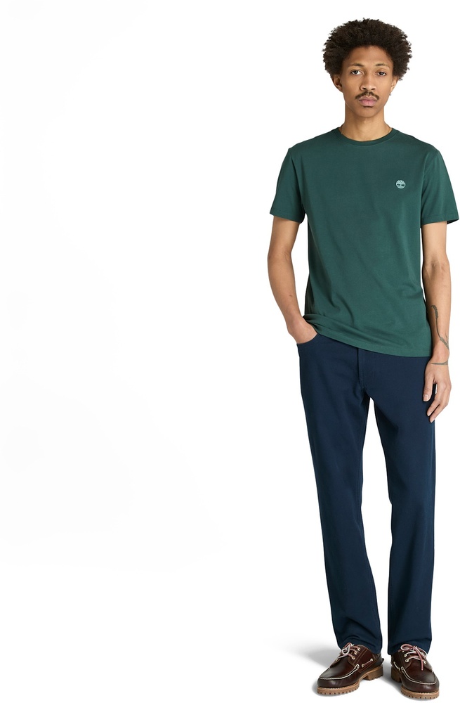 TimberlandT-ShirtOysterRiverChestLogoSsTeeSlimTB0A2BR3GreenGables-XL