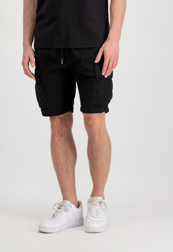AlphaIndustriesShortRipstopJoggerShortBlack