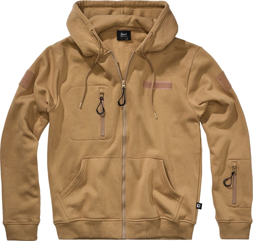 BranditTacticalSweatJacket5033Camel-S