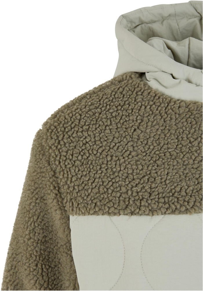 UrbanClassicsDamenJackeLadiesSherpaCrinkleNylonMixJacketTB7071