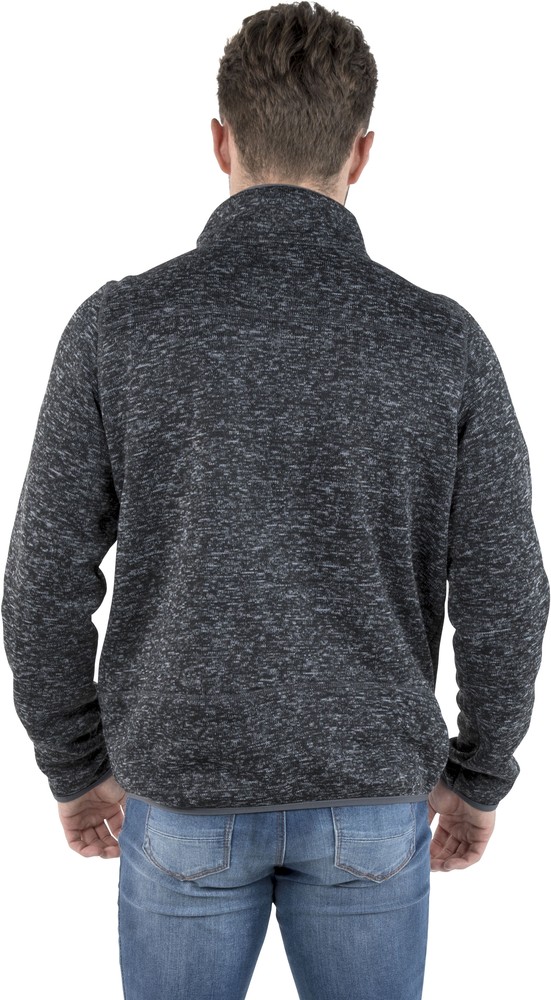 TrespassFleecejackeFleecepulloverBingham-MaleFleeceAt300BlackMarl-XXL