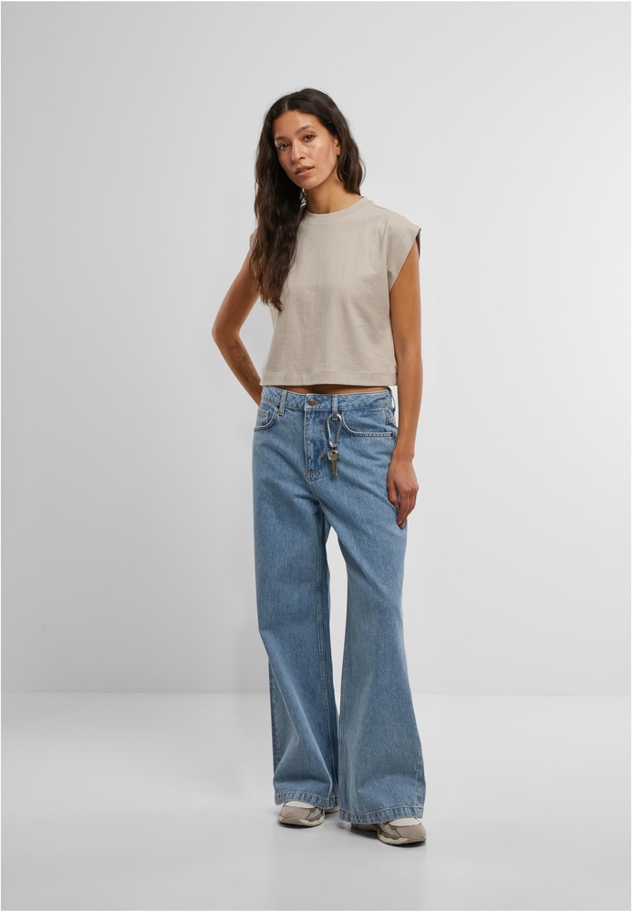 UrbanClassicsDamenT-ShirtLadiesOversizedBoxyHeavyTeeTB7699Cloud-3XL