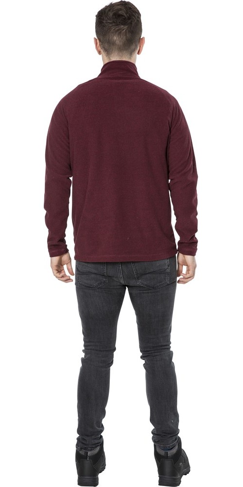 TrespassFleecejackeFleecepulloverKeynote-MaleFleeceAt100Prune-L