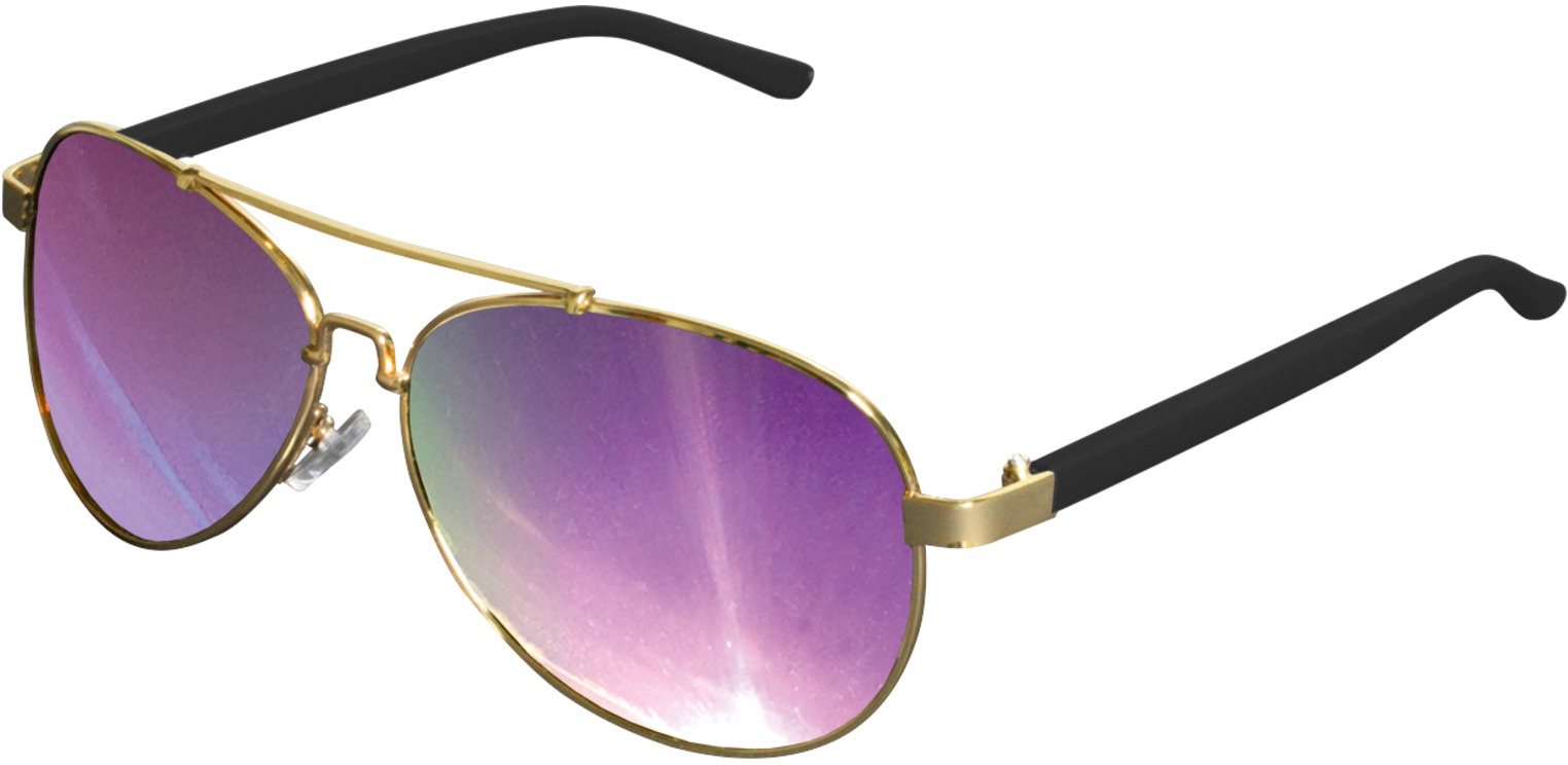 MSTRDSSonnenbrilleSunglassesMumboMirrorGoldPurple
