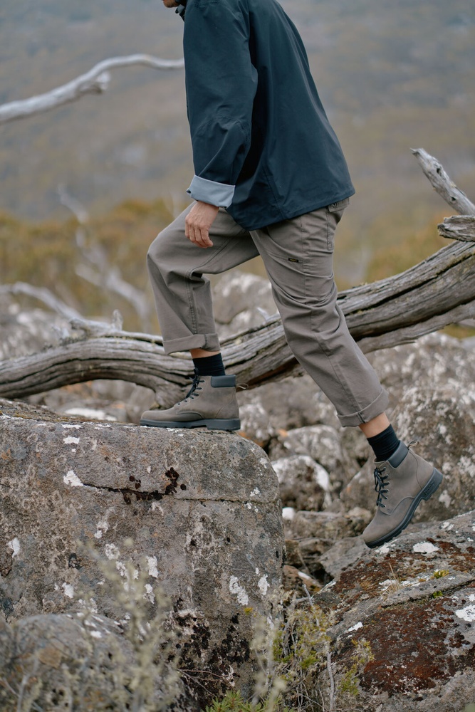 BlundstoneChelseaBoots2429ClayPre-WornLeatherOriginalsLace-UpClay-3UK