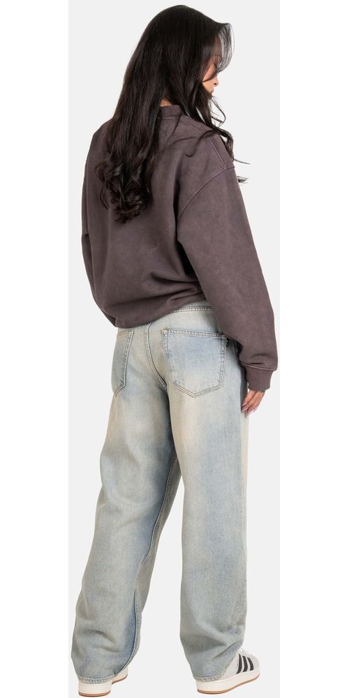 ReellDamenHoodieWomenCrewneck2304-004-15-006NaturalStoneGrey-XS