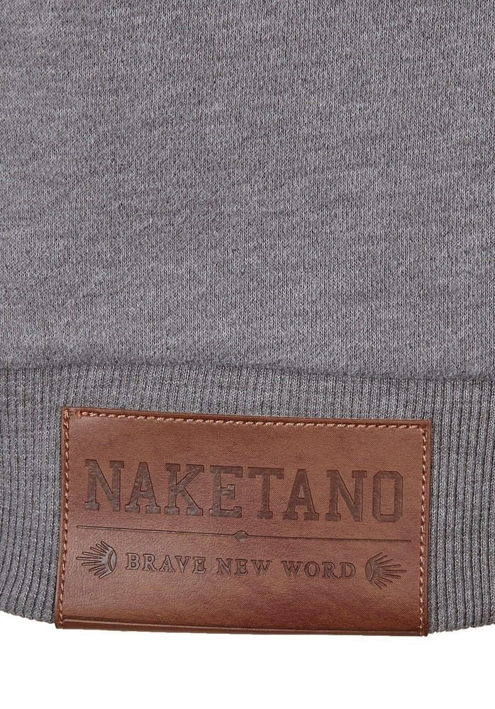 NaketanoDamenPulloverKrokettenhorst1801-0102DarkGreyMelange2Foxes-Appl-XS