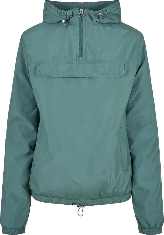 UrbanClassicsDamenJackeLadiesBasicPullOverJacketPaleleaf-3XL