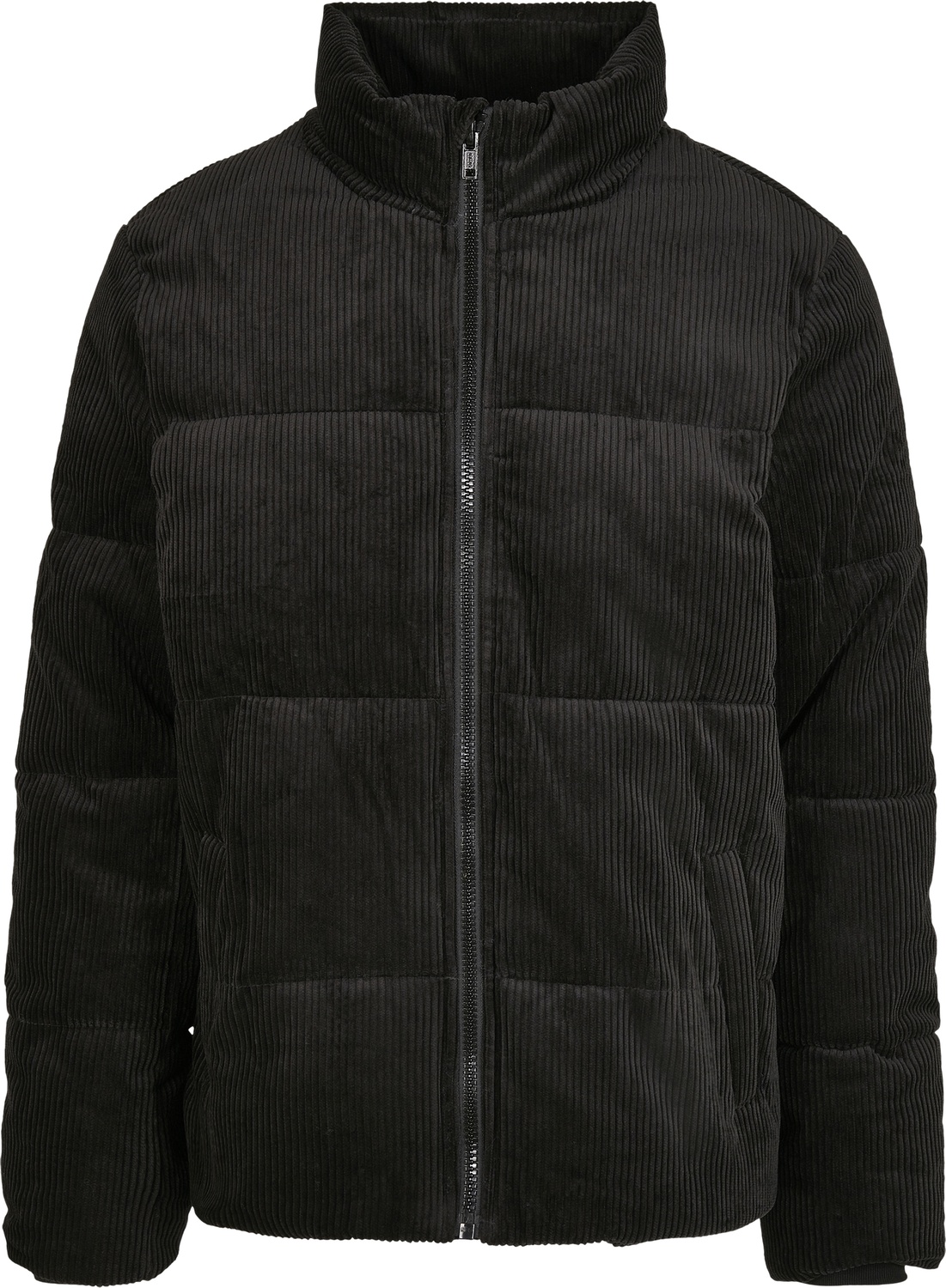 UrbanClassicsJackeBoxyCorduroyPufferJacketBlack