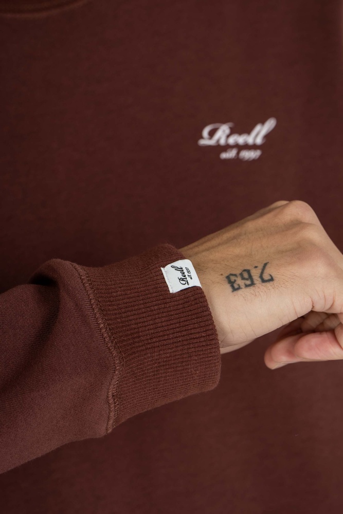 ReellSweatjackeStapleLogoCrewneck1304-025-15-126DarkCherry-S