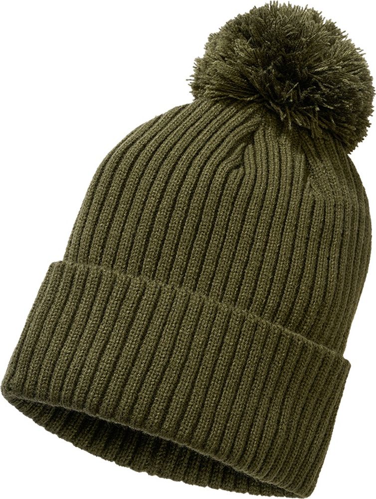 BranditBobbleHat7029Olive