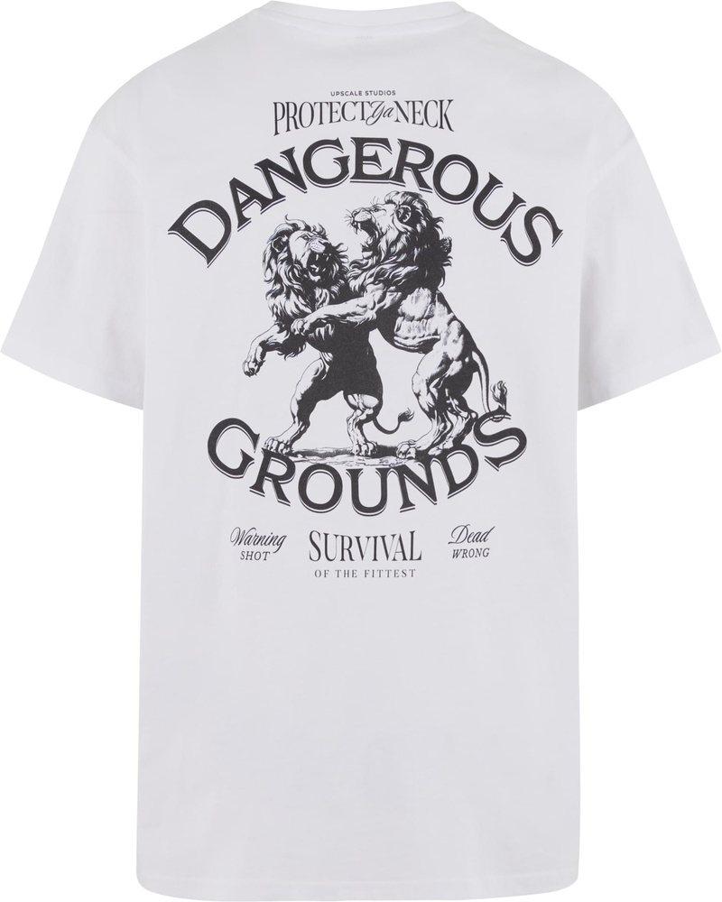 MTUpscaleDangerousGroundsOversizeTeeMT3607White-3XL