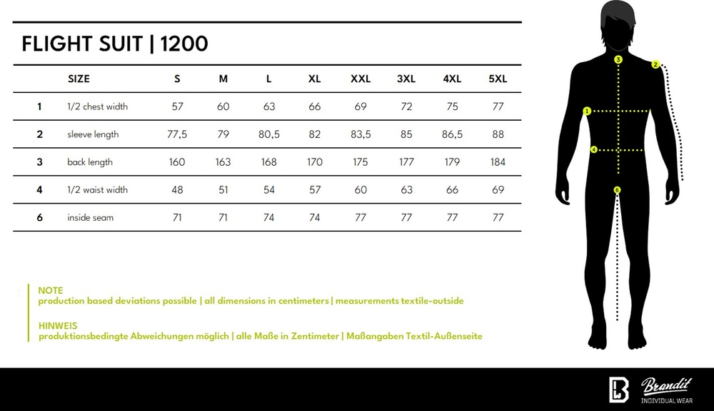 BranditOverallFlightSuit1200Orange-3XL