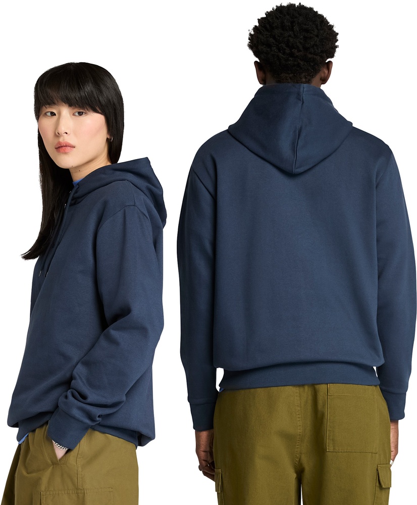 TimberlandPulloverSweatshirtEmborideredLogoBrushbackHoodieTB0A43ABDarkSapphire-XXL