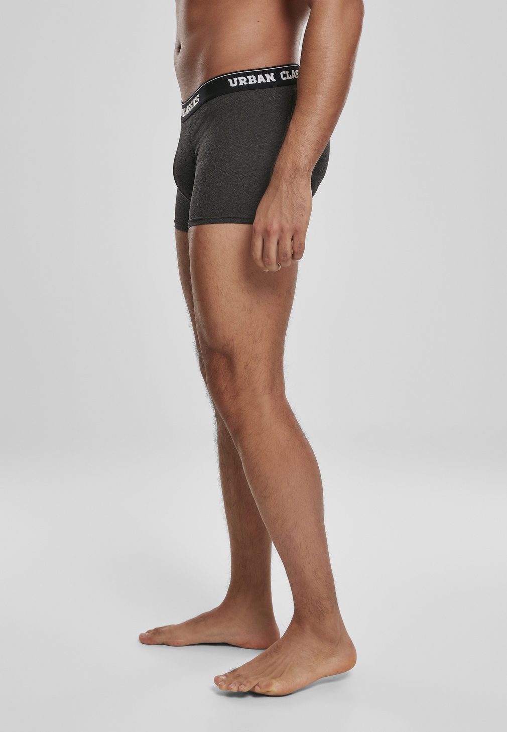 UrbanClassicsBoxershortBoxerShorts3-PackCharcoalFunkyAopBlack