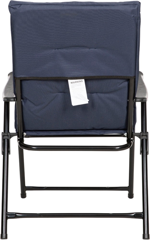TrespassCampingStuhlPaddy-PaddedChairNavy