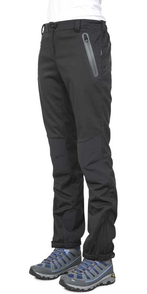 DLXDamenWanderhoseSola-FemaleSoftshellTrousersBlack