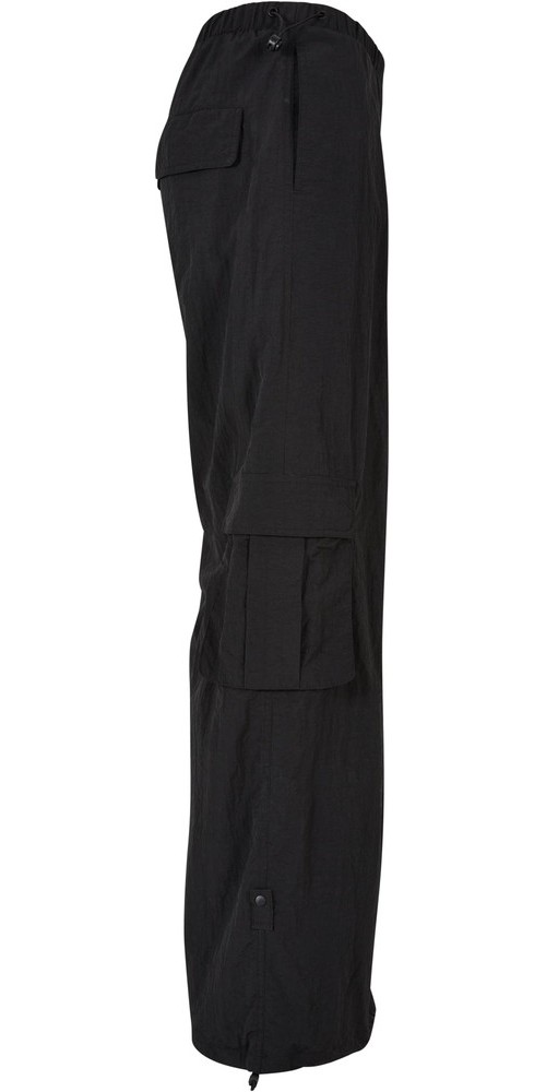 UrbanClassicsDamenHoseLadiesWideCrinkleNylonCargoPants