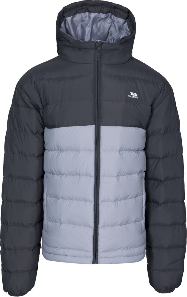 TrespassJackeOskar-MalePaddedJacketCarbon-L