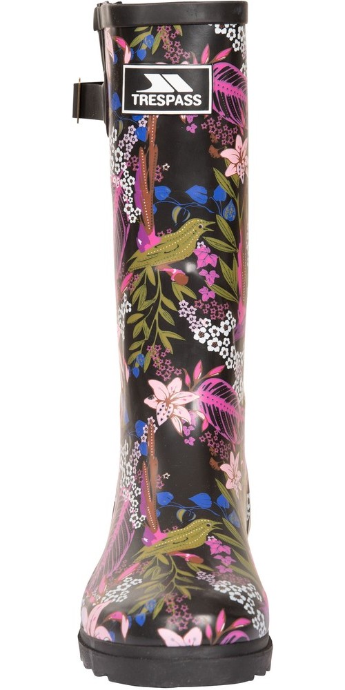 TrespassDamenGummistiefelElena-FemaleWellyTropicalFloralPrint-37