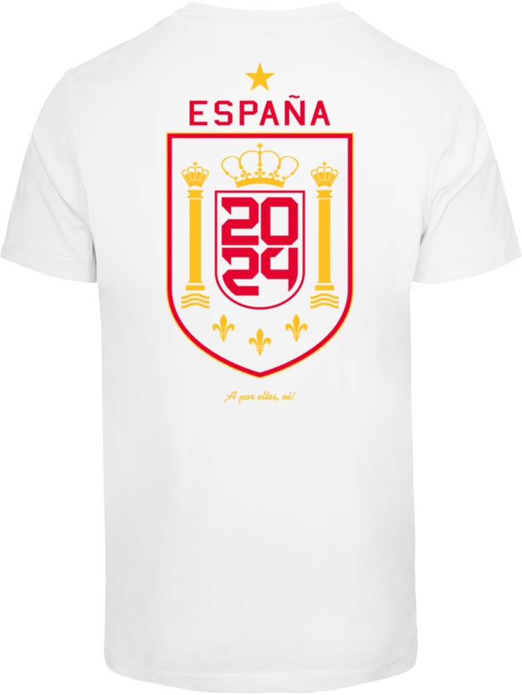 MisterTeeT-ShirtEspanaTrikotTeeMT3344White-3XL