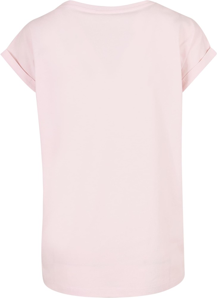 UrbanClassicsDamenT-ShirtLadiesOrganicExtendedShoulderTeePink-3XL