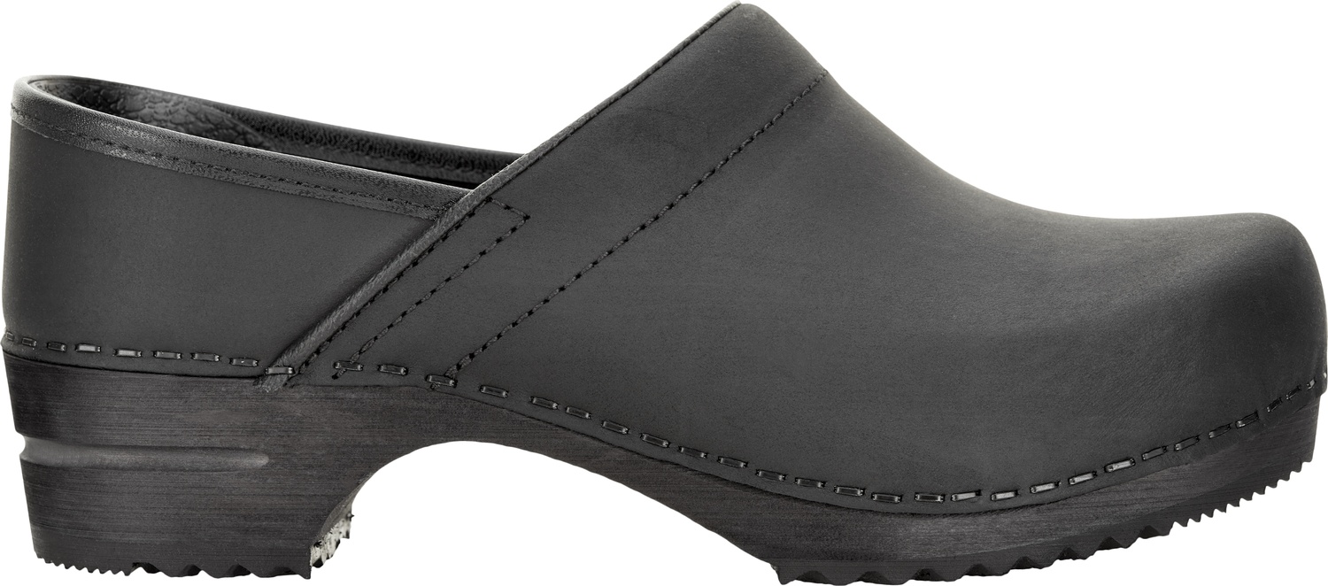 SanitaDamenOffenerClogWood-JulieClosedBlack