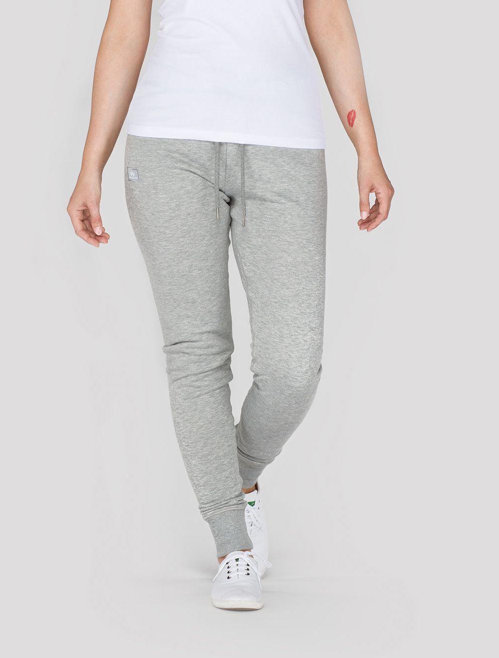 AlphaIndustriesDamenHoseX-FitSweatPantWomenGreyHeather